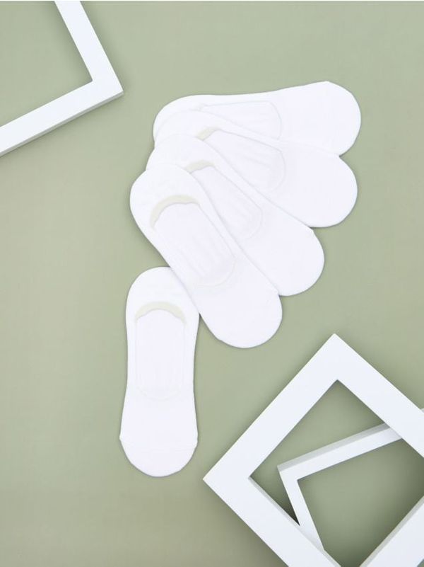 Sinsay Sinsay - Чорапи, 5 чифта - бял