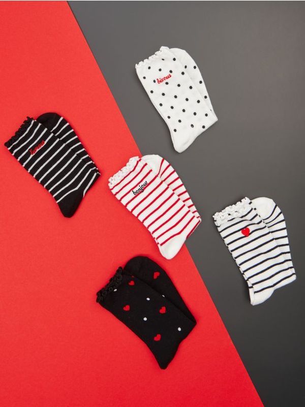 Sinsay Sinsay - Чорапи, 5 чифта - многоцветен