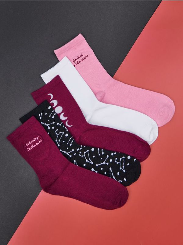 Sinsay Sinsay - Чорапи, 5 чифта - многоцветен