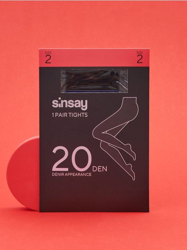 Sinsay Sinsay - Чорапогащник - черeн