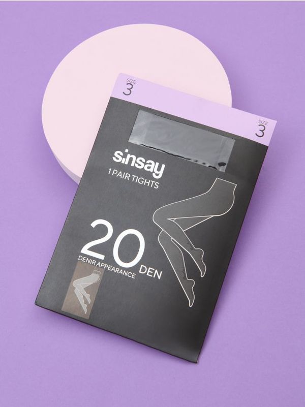 Sinsay Sinsay - Чорапогащник - черeн