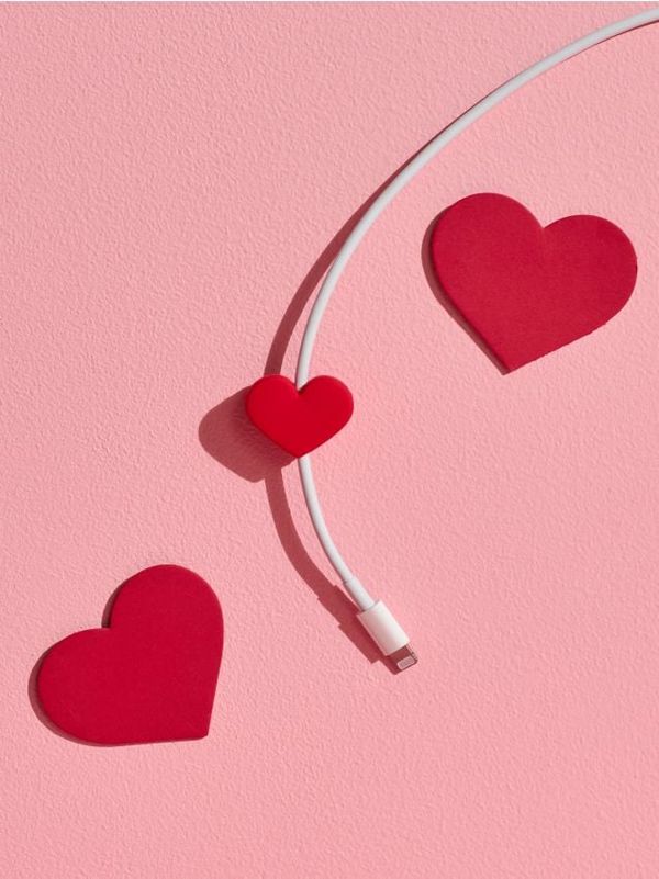 Sinsay Sinsay - Декоративен кабелен накрайник - червeн