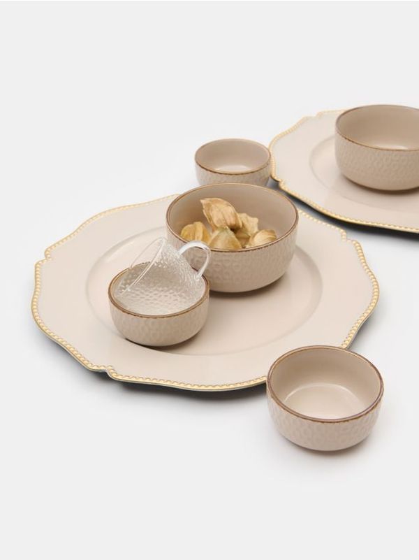 Sinsay Sinsay - Декоративна поднос 2 бр. - кремав