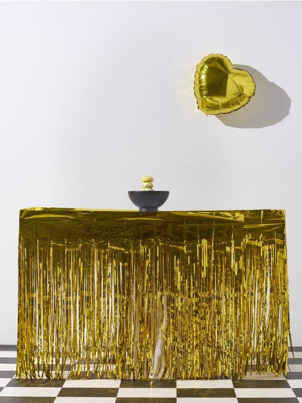 Sinsay Sinsay - Декоративна завеса - златно