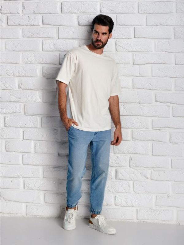 Sinsay Sinsay - Дънки jogger - cин