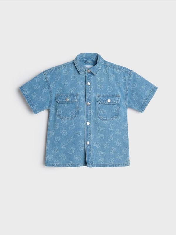 Sinsay Sinsay - Дънкова риза - cин