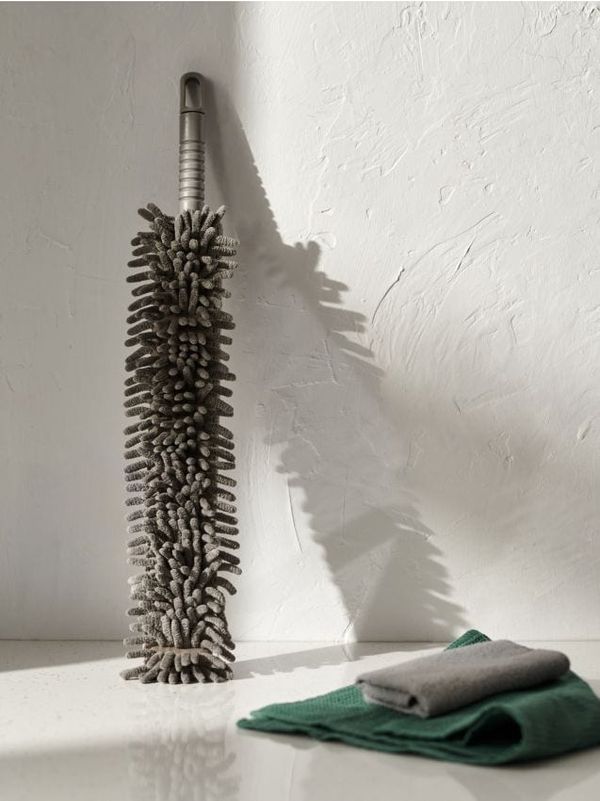 Sinsay Sinsay - DUSTER BRUSH - Светло сиво