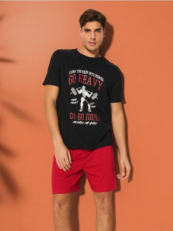 Sinsay Sinsay - Двукомпонентна пижама - черeн