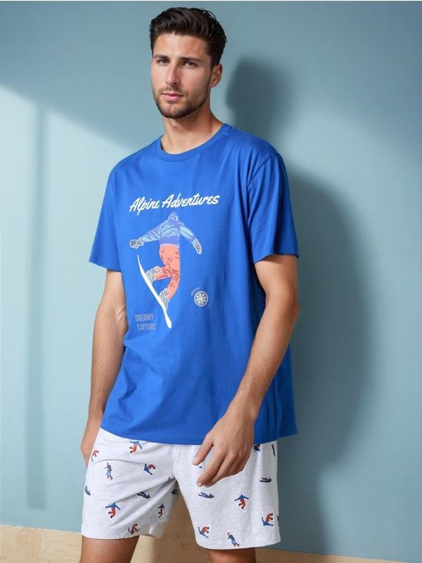 Sinsay Sinsay - Двукомпонентна пижама - cин