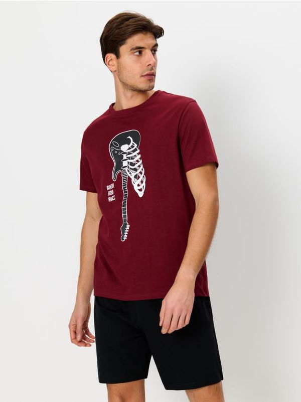 Sinsay Sinsay - Двукомпонентна пижама - кестеняв