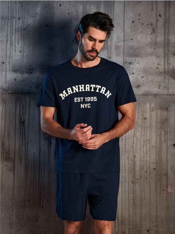 Sinsay Sinsay - Двукомпонентна пижама - нави