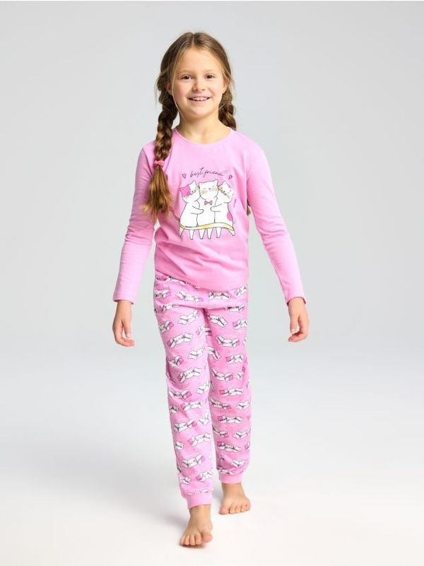 Sinsay Sinsay - Двукомпонентна пижама - пастелнорозово