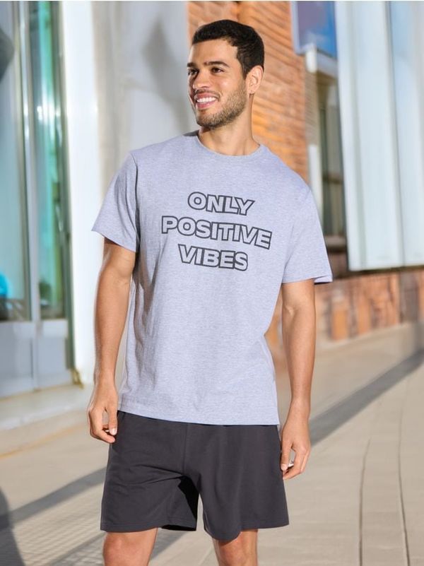 Sinsay Sinsay - Двукомпонентна пижама - Светло сиво