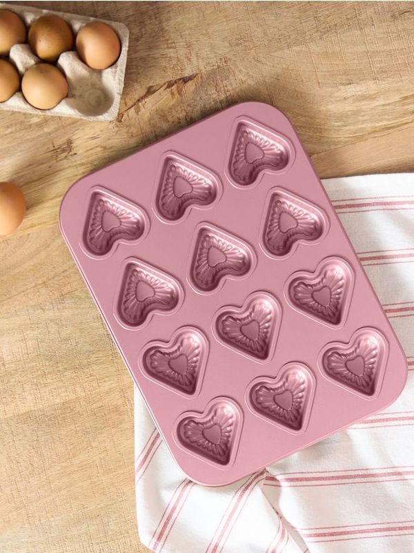 Sinsay Sinsay - Форми за изрязване на бисквити - пастелнорозово