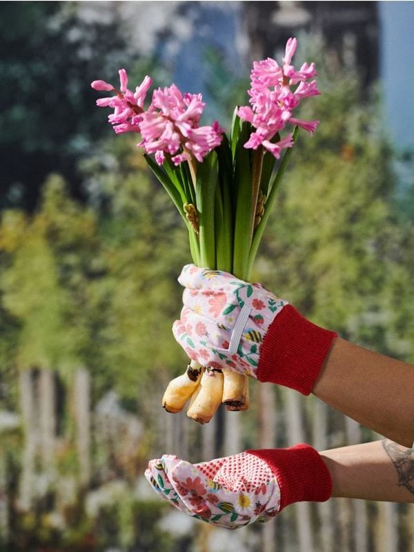 Sinsay Sinsay - Градински ръкавици - пастелнорозово