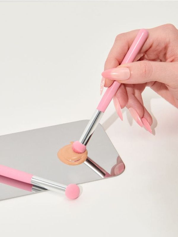 Sinsay Sinsay - Гъба за грим 2 pack - пастелнорозово