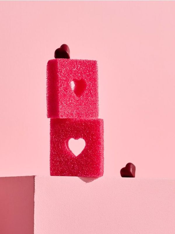 Sinsay Sinsay - Гъба за миене на съдове - червeн