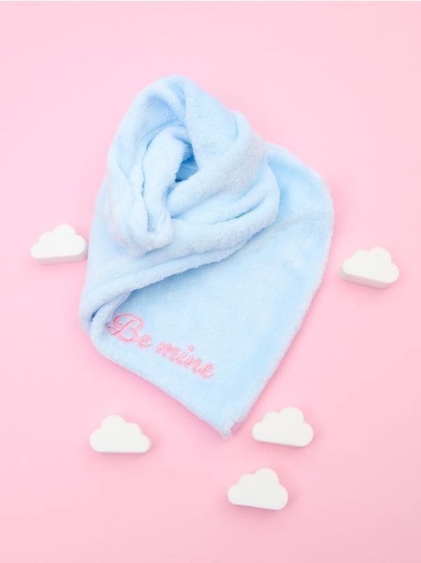 Sinsay Sinsay - Хавлиена кърпа за коса - бледосиньо