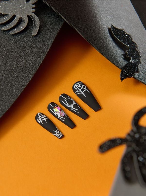 Sinsay Sinsay - Изкуствени нокти - черeн