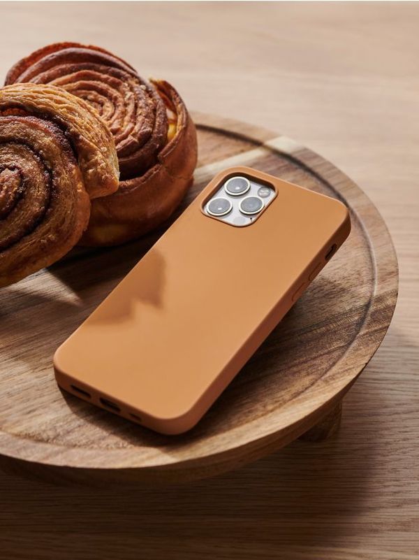 Sinsay Sinsay - Калъф за iPhone 12/12 Pro - светлооранжево