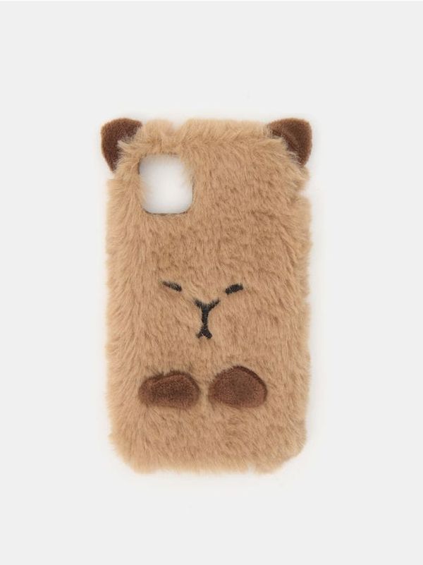 Sinsay Sinsay - Калъф за телефон IPHONE 11/XR - кaфяв