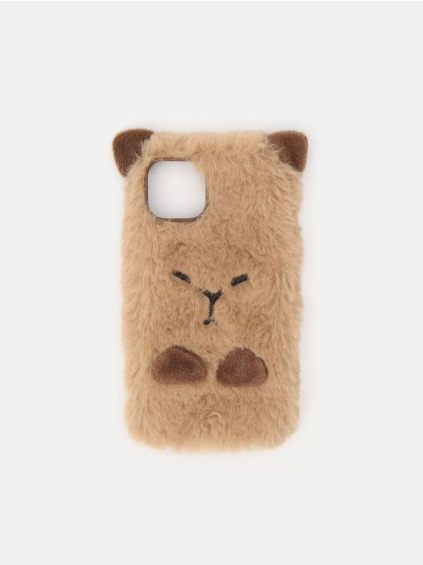 Sinsay Sinsay - Калъф за телефон IPHONE 13/14 - кaфяв