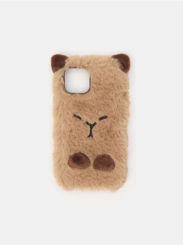 Sinsay Sinsay - Калъф за телефон IPHONE 15 - кaфяв