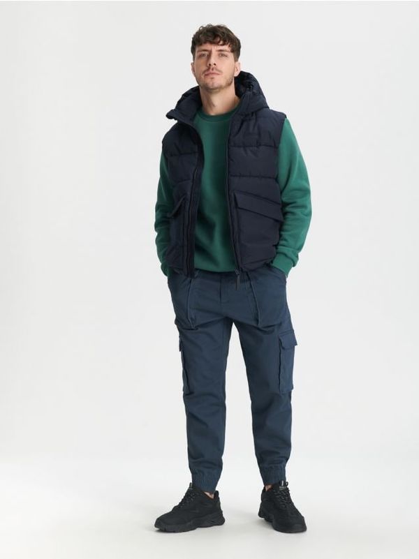 Sinsay Sinsay - Капитониран елек - нави