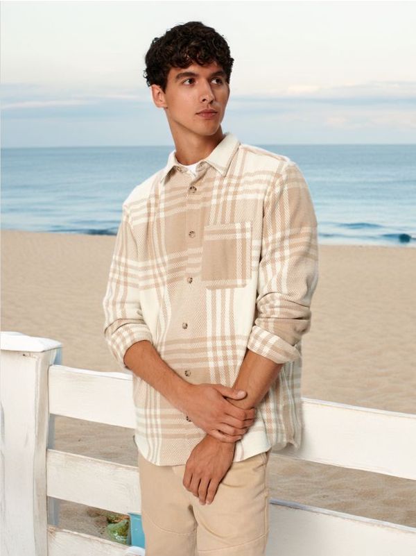 Sinsay Sinsay - Карирана риза - жито