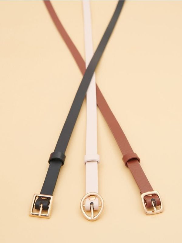 Sinsay Sinsay - Колани, 3 броя - многоцветен