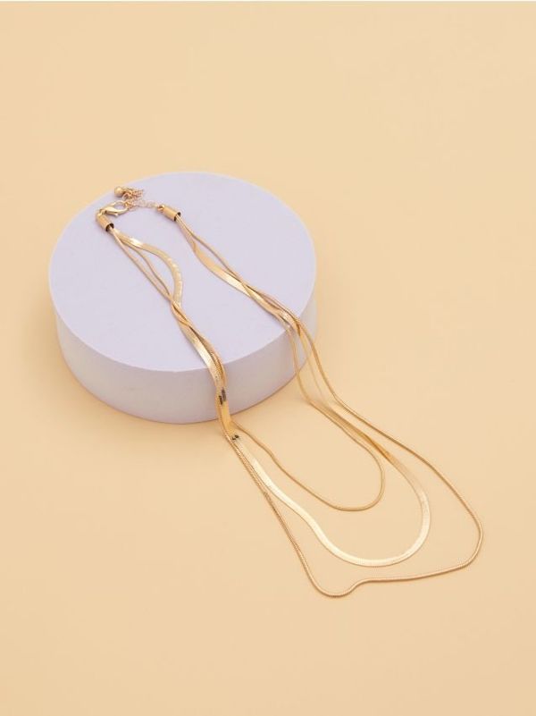 Sinsay Sinsay - Колие - златно