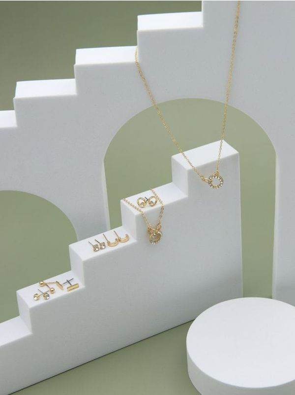 Sinsay Sinsay - Комплект бижута - златно