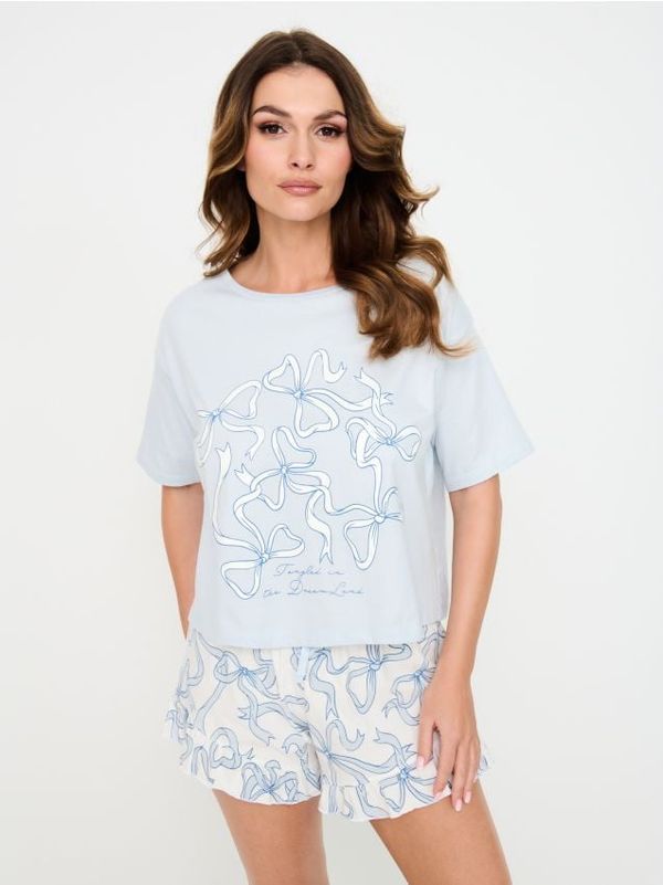 Sinsay Sinsay - Комплект пижама - бледосиньо