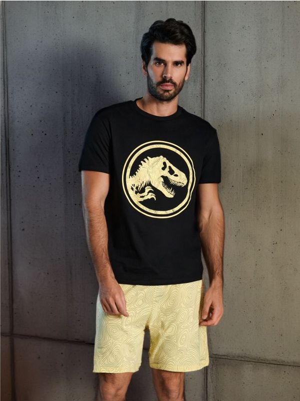 Sinsay Sinsay - Комплект пижама Jurassic World - кремав