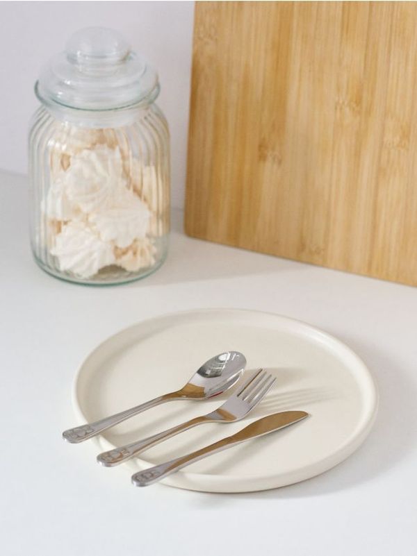 Sinsay Sinsay - Комплект прибори за хранене 3 pack - сревърно