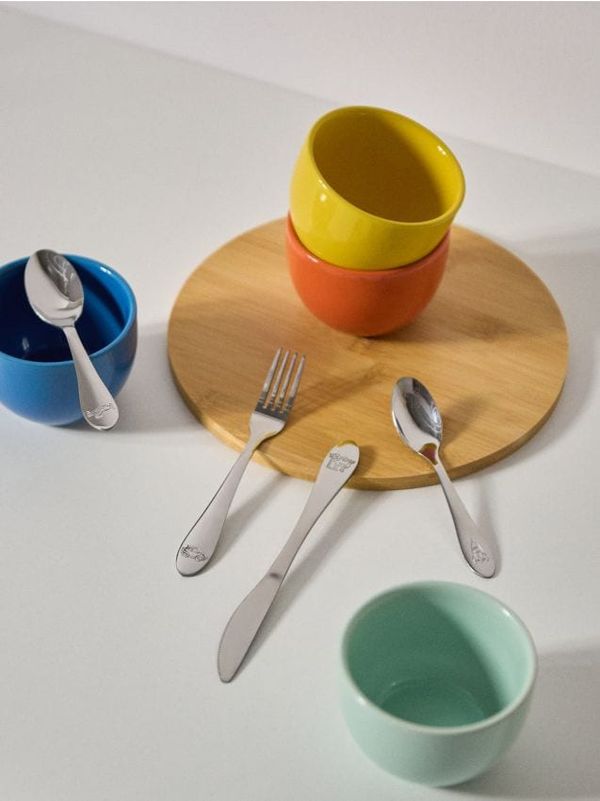 Sinsay Sinsay - Комплект прибори за хранене 4 pack - сревърно