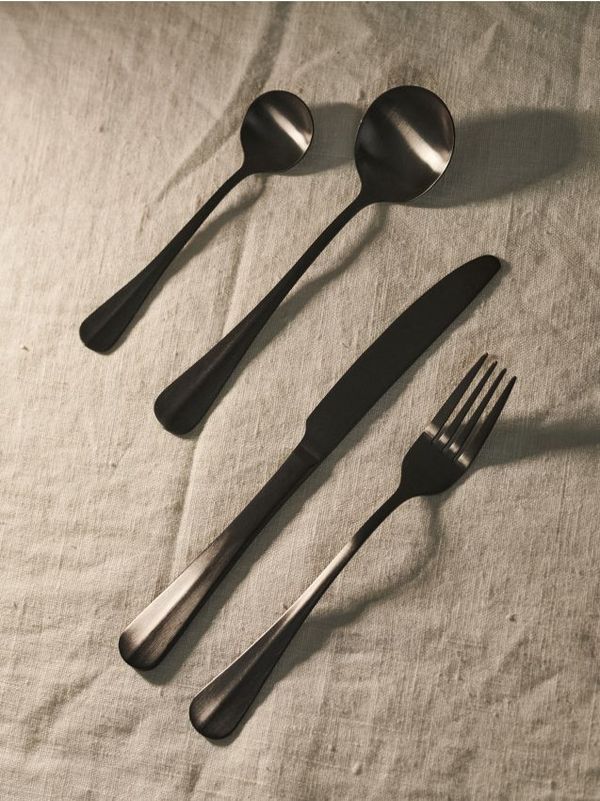 Sinsay Sinsay - Комплект прибори за хранене - черeн