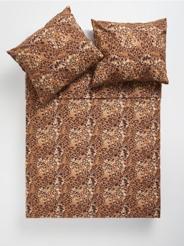 Sinsay Sinsay - Комплект спално бельо 200 cm x 220 cm - кaфяв