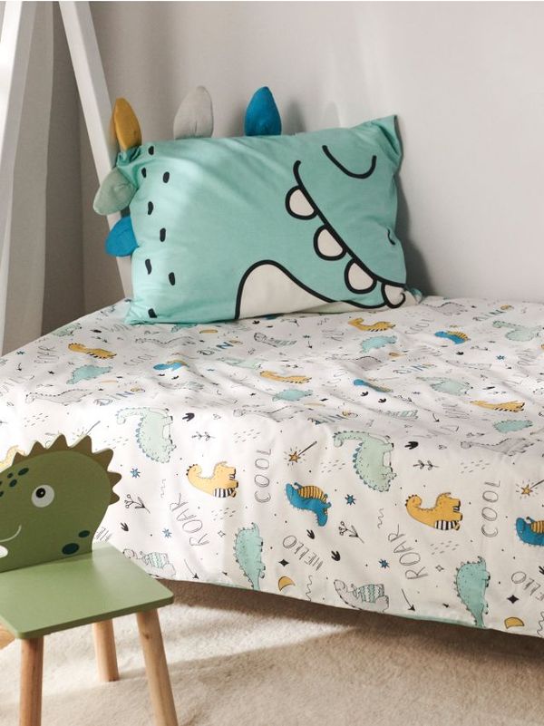 Sinsay Sinsay - Комплект спално бельо - бледозелено