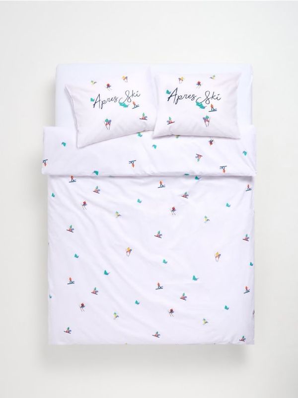 Sinsay Sinsay - Комплект спално бельо - кремав