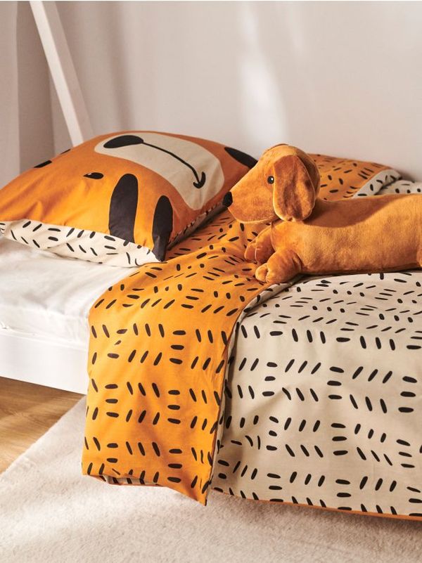 Sinsay Sinsay - Комплект спално бельо - мандарина