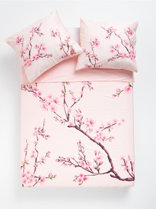 Sinsay Sinsay - Комплект спално бельо - пастелнорозово