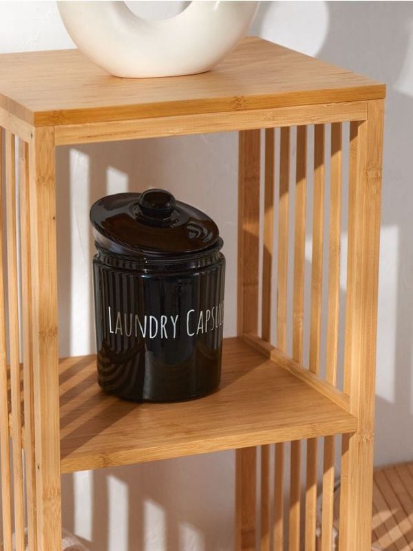 Sinsay Sinsay - Контейнер за прах за пране - тъмнокафяво