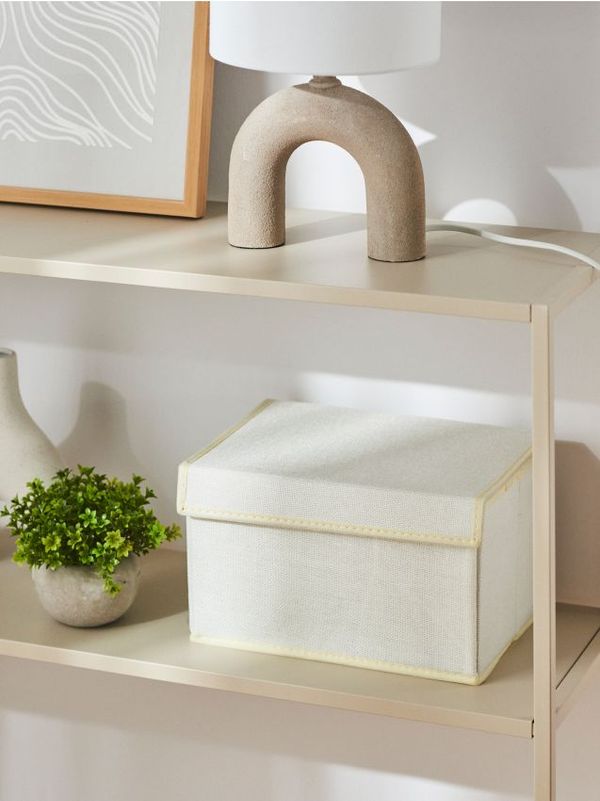 Sinsay Sinsay - Кошница за съхранение - телесен цвят