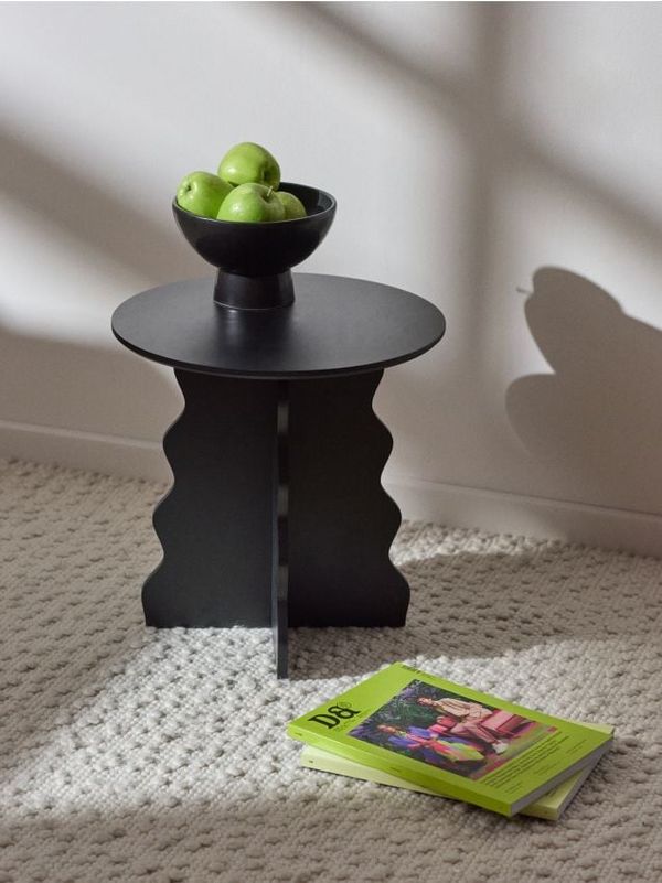 Sinsay Sinsay - Кръгла масичка за кафе - черeн