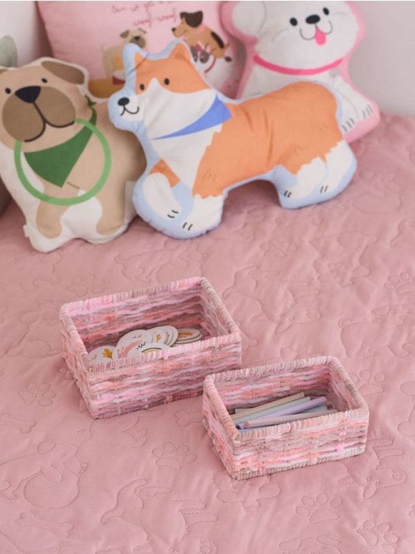 Sinsay Sinsay - Кутии за съхранение 2 броя - розов