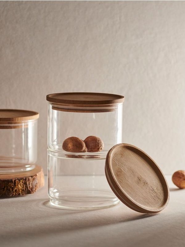 Sinsay Sinsay - Кутия за съхранение 3 pack - бежово