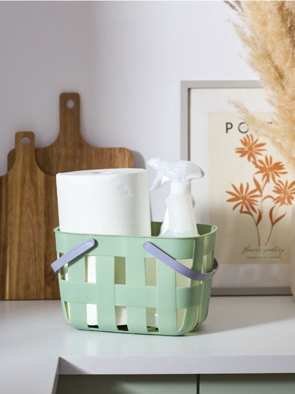 Sinsay Sinsay - Кутия за съхранение - бледозелено