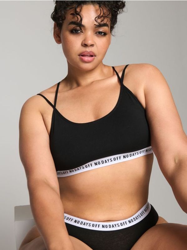 Sinsay Sinsay - LADIES` TOP BRA GYM HARD - черeн