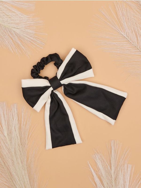 Sinsay Sinsay - Лента за коса с панделка - черeн